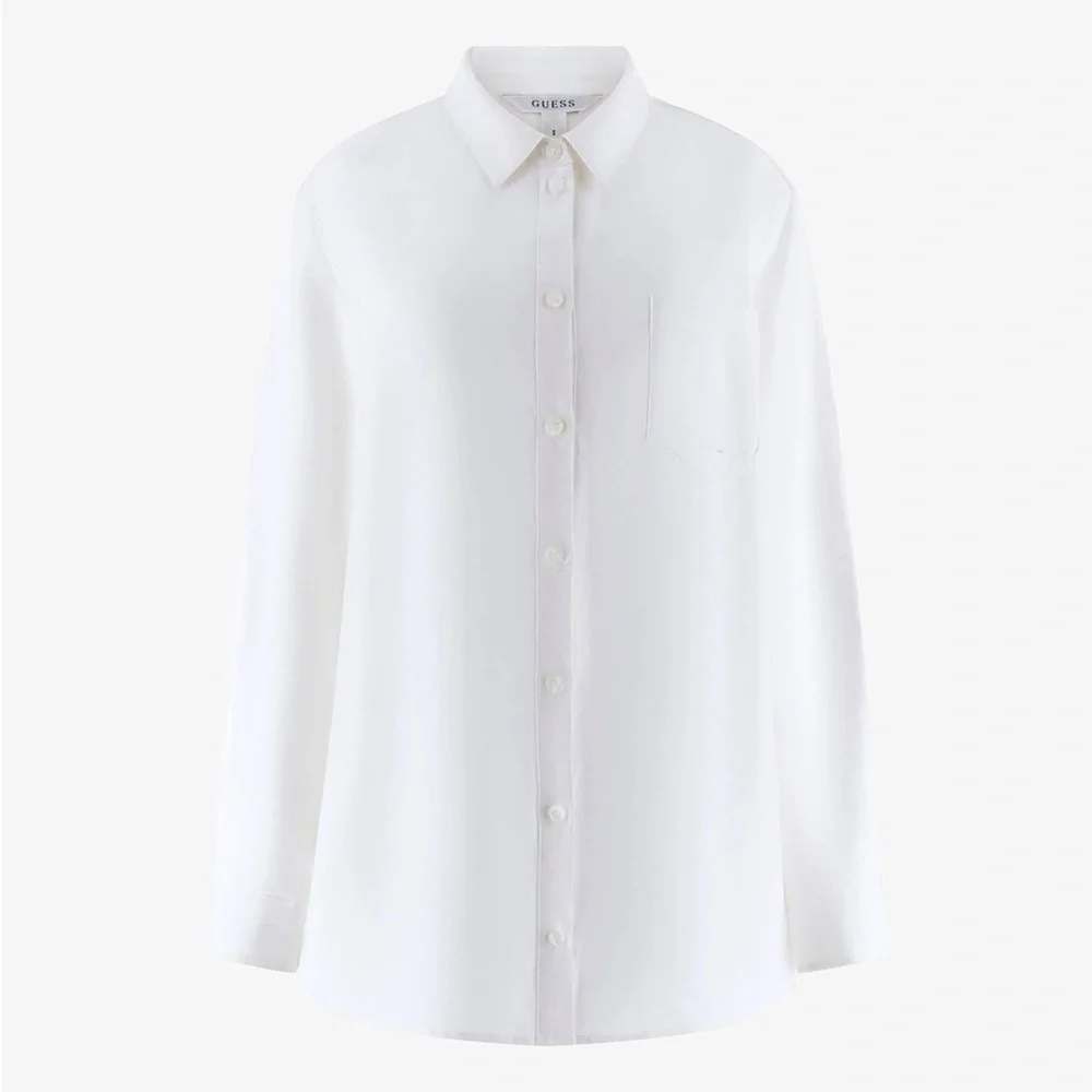 GUESS ~ Eco Gen Linen Shirt - Picture 3 of 15